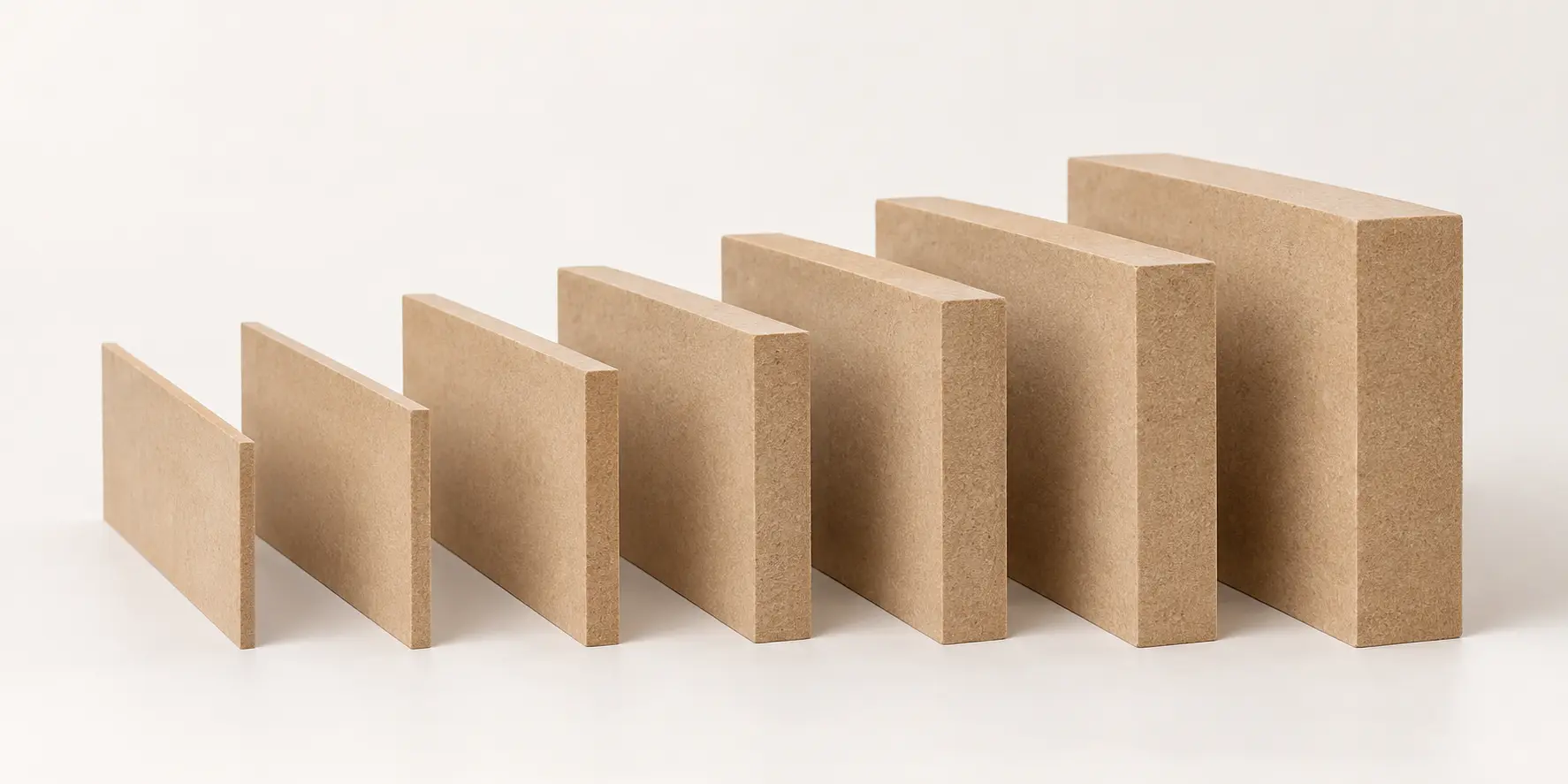 Calibres de MDF